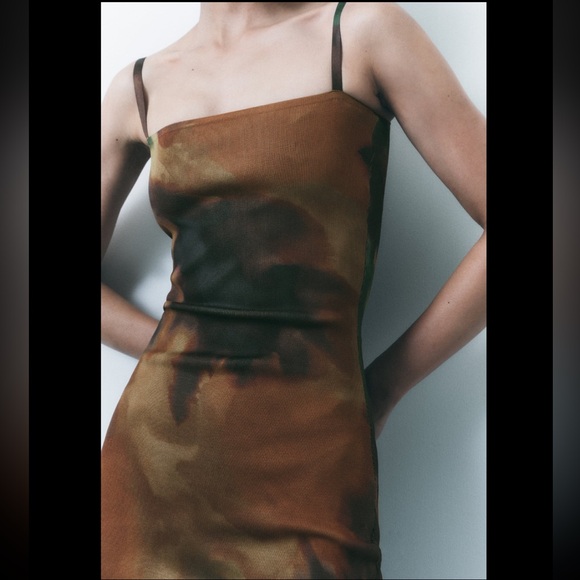 PRINTED KNIT DRESS - Picture 11 of 16